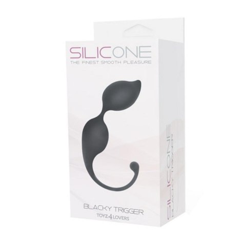 Kulki-PALLINE TRIGGER SILICONE BLACK Boss of toys