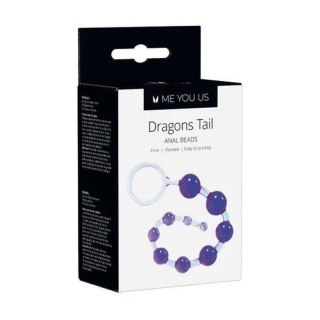 Plug/kulki- Me You Us Dragonz Tail Anal Beads Violet Boss of toys