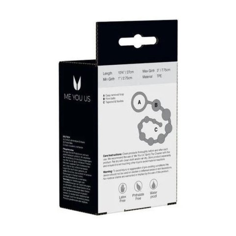 Plug/kulki- Me You Us Dragonz Tail Anal Beads Violet Boss of toys
