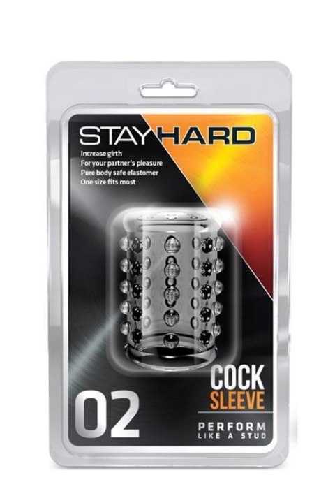 STAY HARD COCK SLEEVE 02 CLEAR Boss of toys