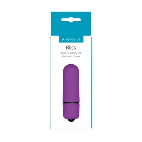 Wibrator- Me You Us Bliss 7 Mode Mini Bullet Vibrator Purple Boss of toys