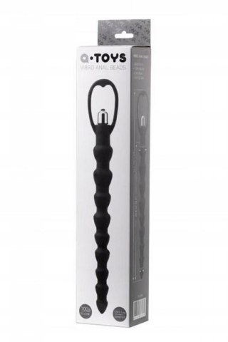 A-TOYS, Anal Vibration Chain, Silicone, Black, 32,7 cm Boss of toys