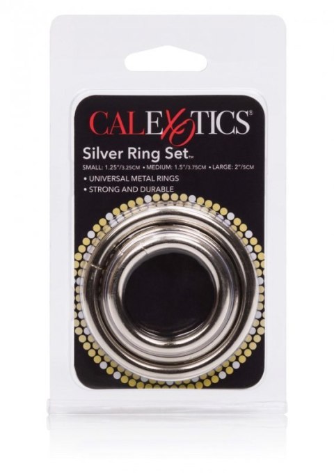 Silver Ring - 3 Piece Set Silver Boss of toys