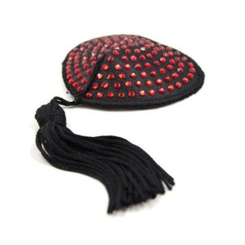 Bielizna-Heart shine nipples tassels (rosso) Boss of toys