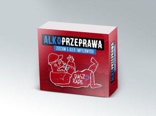 Gry-ALKOPRZEPRAWA 5w1-zestaw pięciu gier imprezowych Boss of toys
