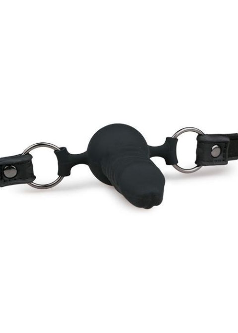 Knebel-Ball Gag With Silicone Dong Boss of toys