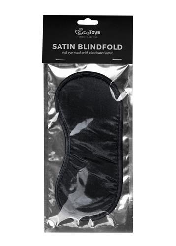Maska-Black Satin Eye Mask Boss of toys