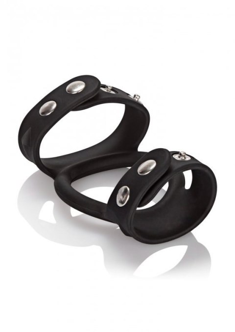 Silicone Tri-Snap C & B Cage Black Boss of toys