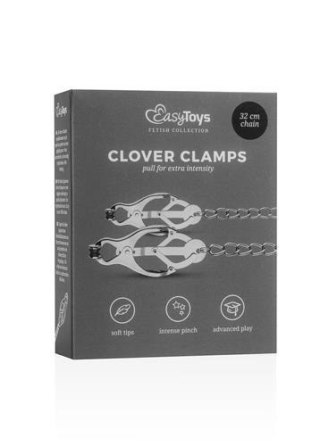 Stymulator-Japanese Clover Clamps With Chain Boss of toys