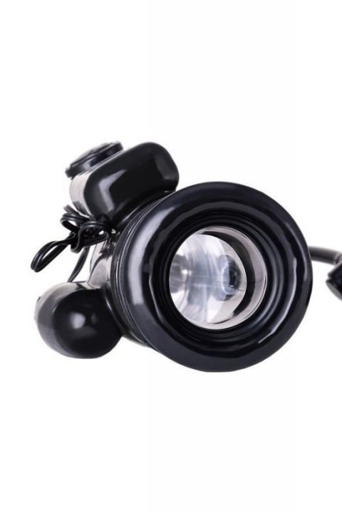 A-TOYS, Penis Pump Coal, with vibro, PVC, Transparent, 22,8 cm Boss of toys