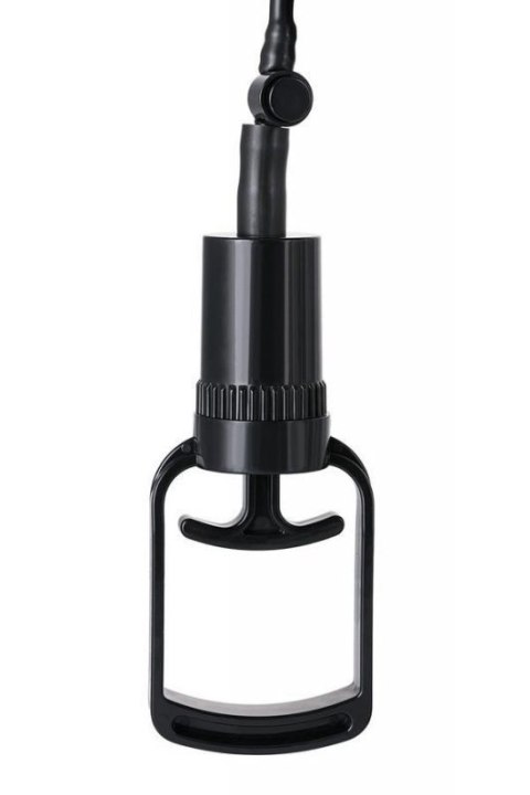 A-TOYS, Penis Pump Coal, with vibro, PVC, Transparent, 22,8 cm Boss of toys