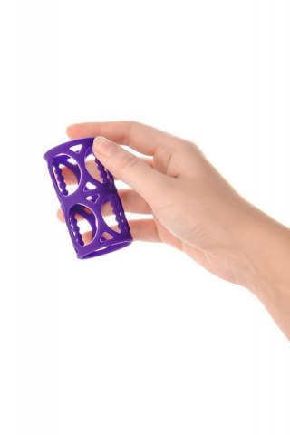 A-TOYS, Penis Sleeve, Silicone, Purple, 7.5 cm Boss of toys