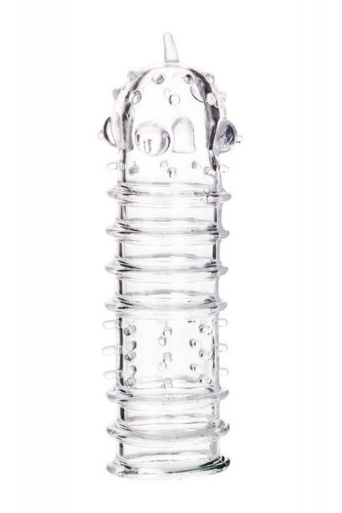 A-TOYS, Penis Sleeve, TPR, Transparent, 15.3 cm Boss of toys