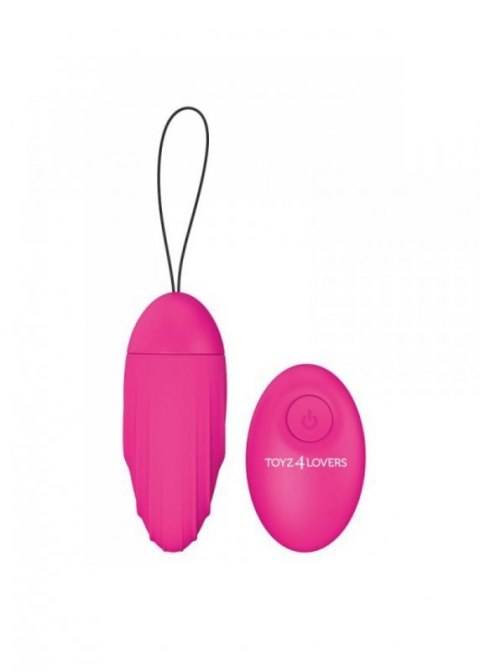 Jajko/wibr-OVETTO VIBRANTE ELYS RIPPLE EGG REMOTE CONTROL PINK Boss of toys